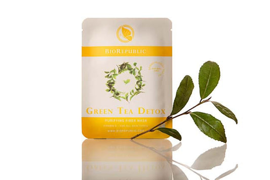 BioRepublic Green Tea Detox Purifying Sheet Mask | New London Pharmacy
