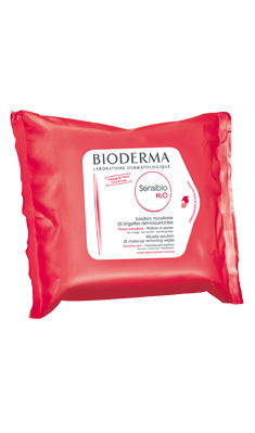 Bioderma Sensibio H2O Make-up Removing Wipes | New London Pharmacy