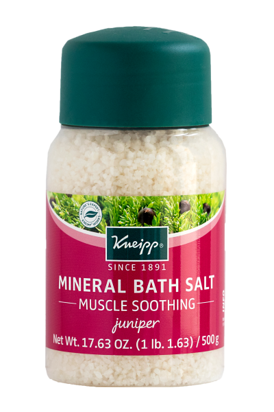 Muscle Soothing Mineral Bath Salt with Juniper