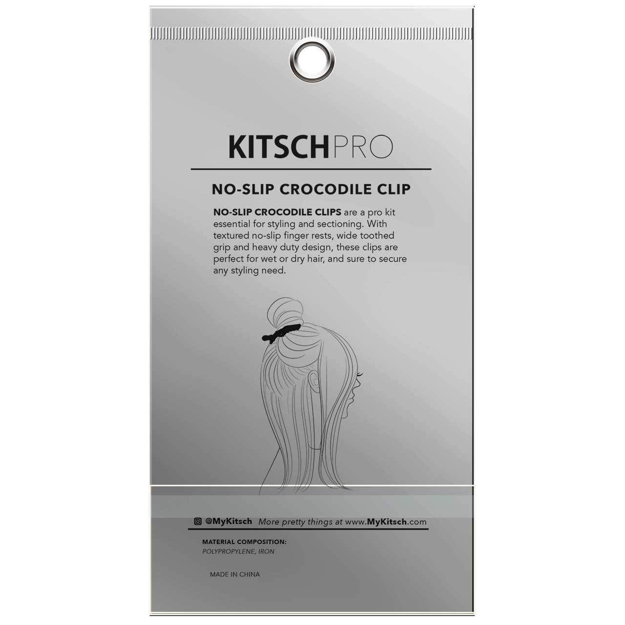 Pro No-Slip Crocodile Clips Rose Gold (Set of 3)