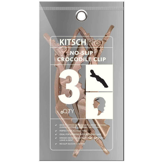 Pro Crocodile Clips Gold (Set of 3)