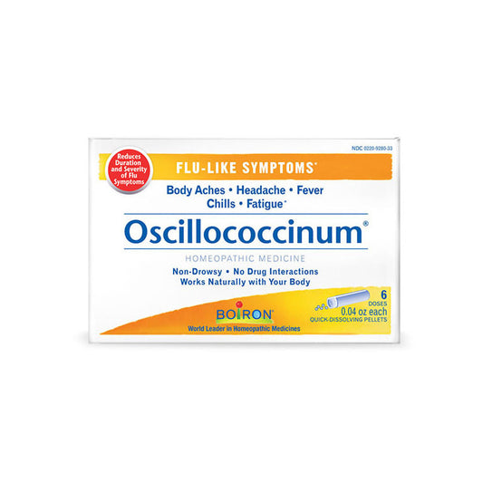 Oscillococcinum for Flu-Like Symptoms, first aid - New London Pharmacy