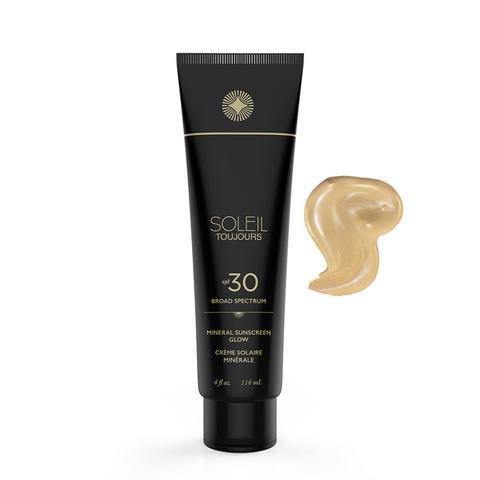 100% MINERAL SUNSCREEN GLOW SPF 30