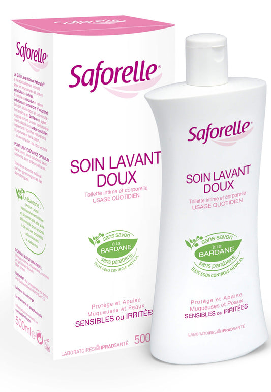 Saforelle Gentle Cleansing Care Body and Intimate Hygiene Daily Use